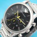 Emporio Armani Men's Luigi Chronograph Steel Watch - AR11324